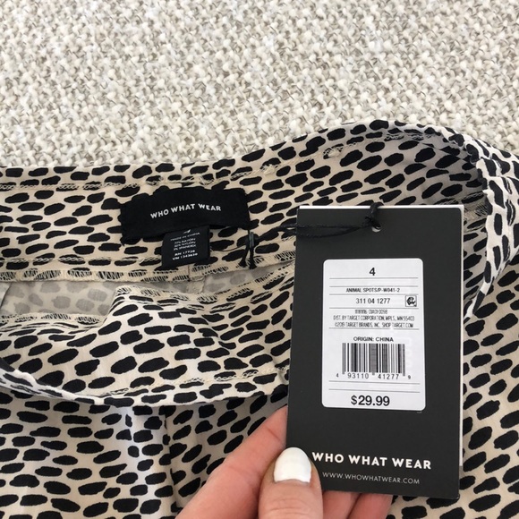 Size 4 Animal Spot Legging/Pants (never been worn) - Picture 2 of 6